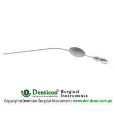 Baron-Schuknecht Suction Tube With Finger Cutt Off Stainless Steel, Working Length - Diameter 75 mm - 2.0 mm Ø